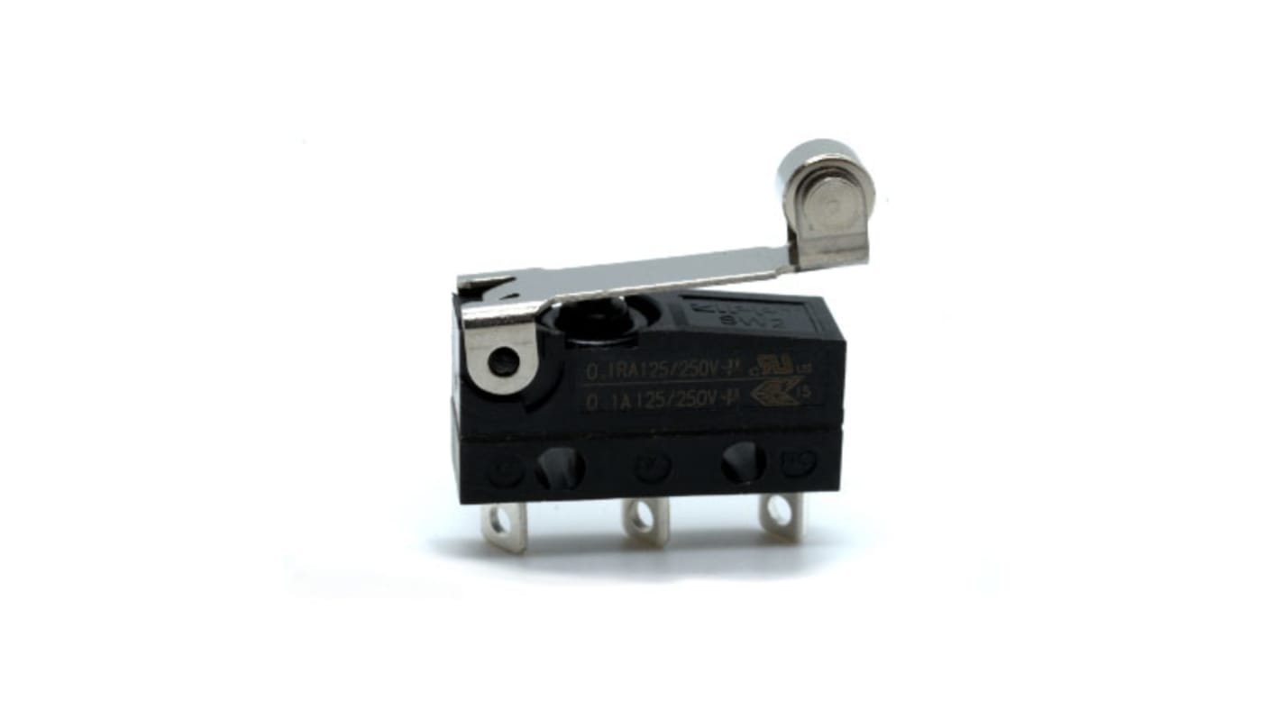 Zippy Snap Micro Switch, Solder Terminal, 100 mA, SP-CO, IP67