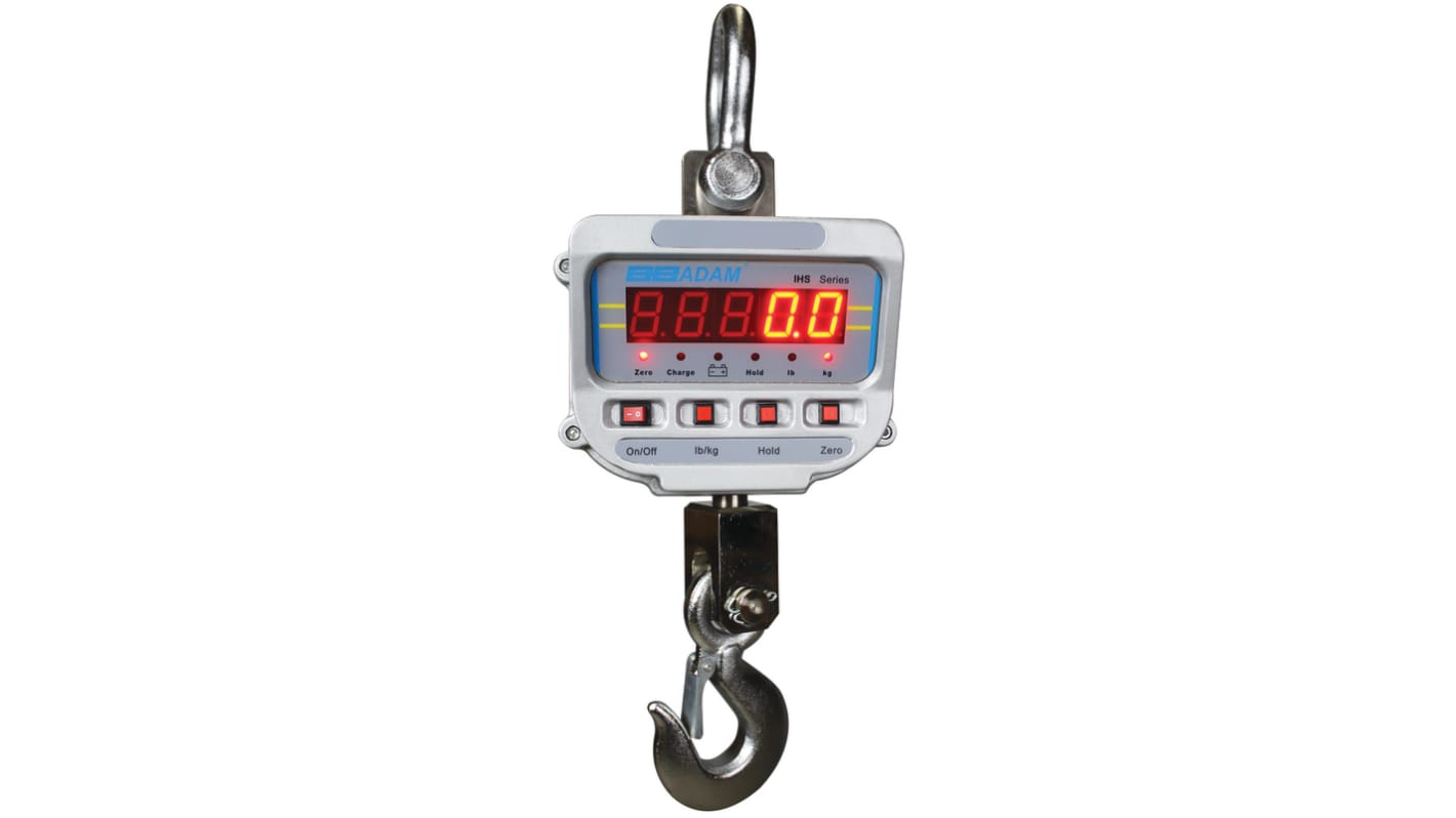 Adam Equipment Co Ltd IHS 3 Crane Weighing Scale, 3000kg Weight Capacity PreCal