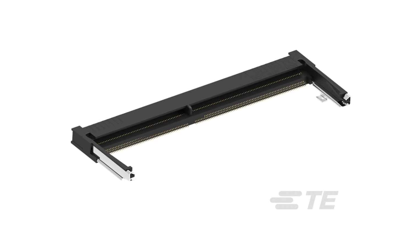 TE Connectivity DIMM aljzat, távolság: 0.5mm, 260 érintkezős, Derékszögű, Felületszerelt, SO, 25.0 V, 500.0mA