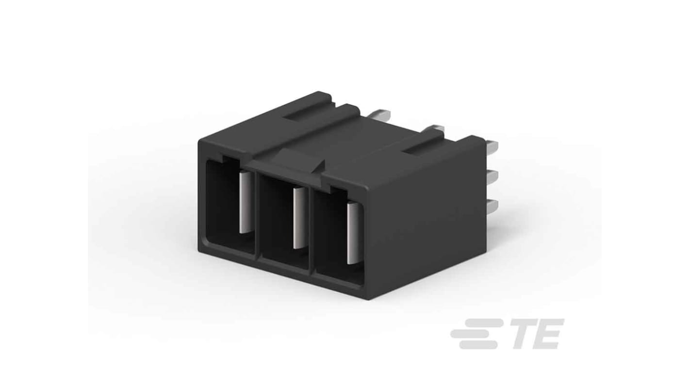 Conector macho para PCB TE Connectivity serie ELCON Mini de 3 vías, paso 5.7mm