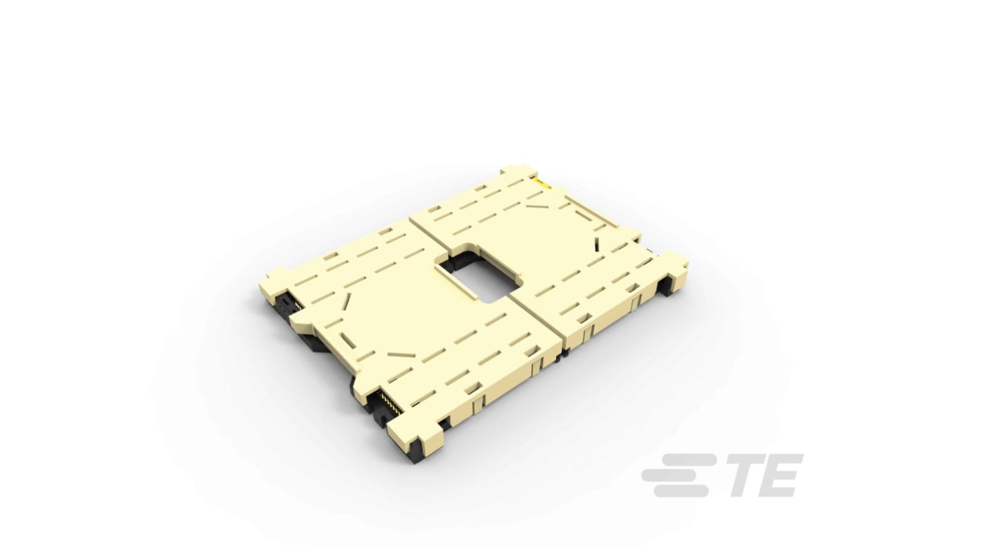 TE Connectivity IC-sokkel, 0.85mm deling, 3647-Polet, Hun, SMD, husmateriale: Termoplast, LGA