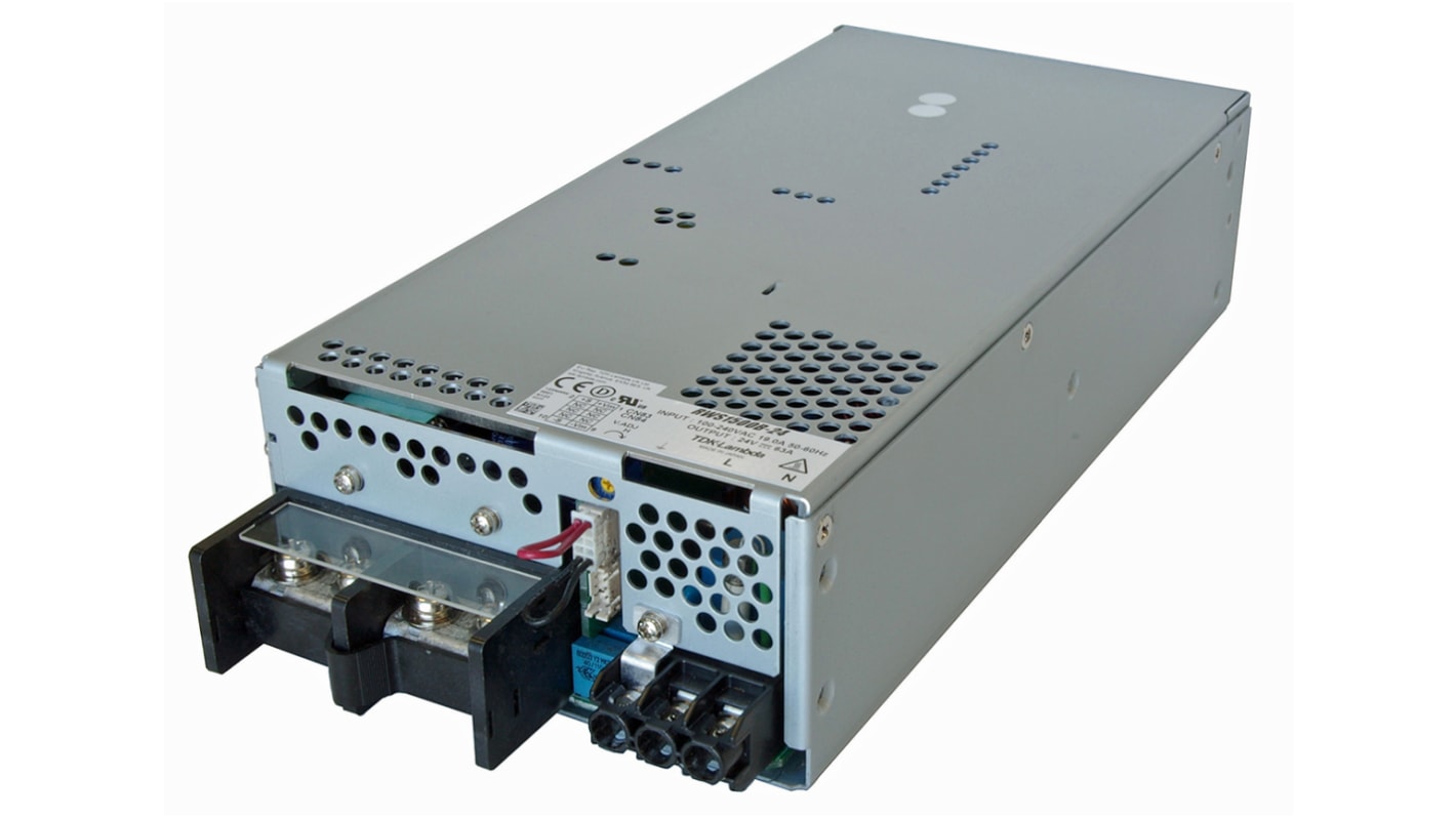 TDK-Lambda Switching Power Supply, RWS-1500B-12/S, 12V dc, 125A, 1.5kW, 1 Output, 120 → 340 V dc, 85 →