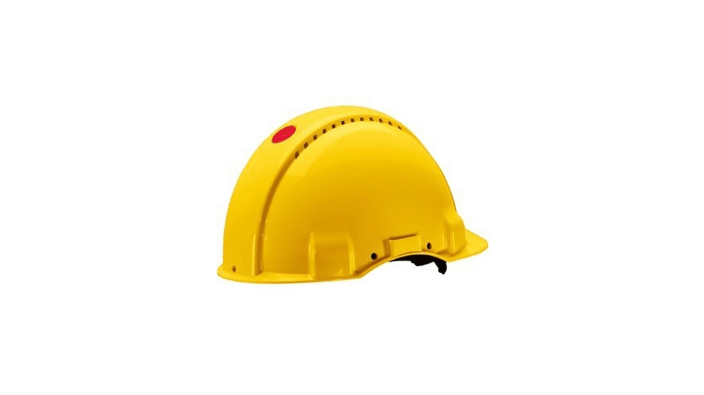 Casco di sicurezza 3M Peltor Uvicator G3000 in ABS , col. Colore giallo