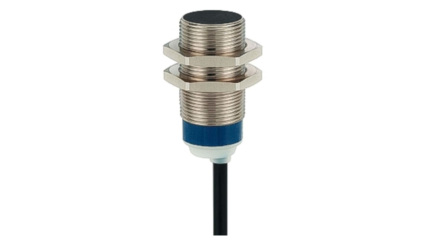 Telemecanique Sensors Inductive Barrel-Style Proximity Sensor, M18 x 1, 8 mm Detection, PNP Output, 10 → 36 V