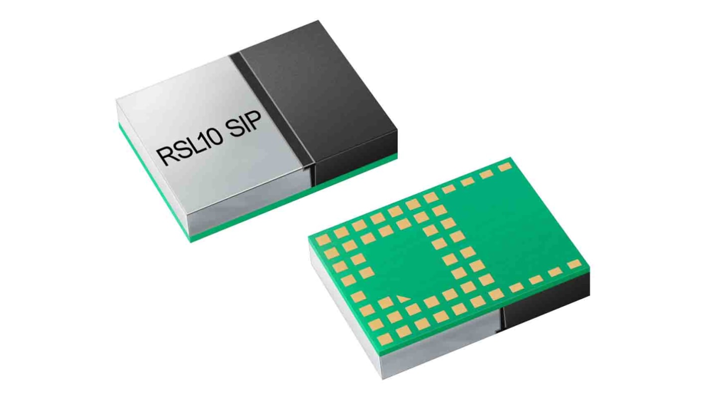 Sistema en chip SoC onsemi NCH-RSL10-101S51-ACG, Bluetooth para Comunicación Inalámbrica, Bluetooth SIP 51 pines