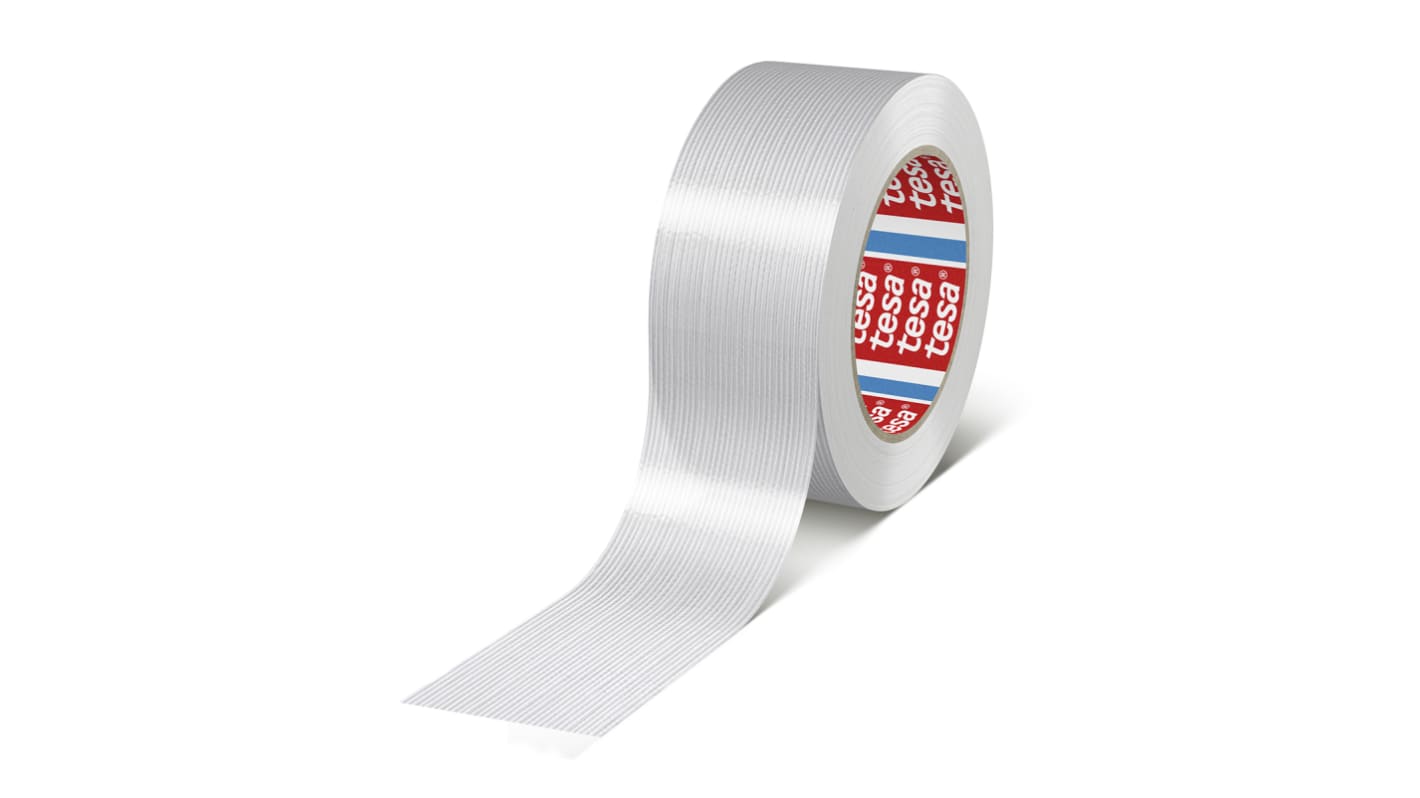 Tesa 53327 Transparent Strapping Tape, 50m x 48mm