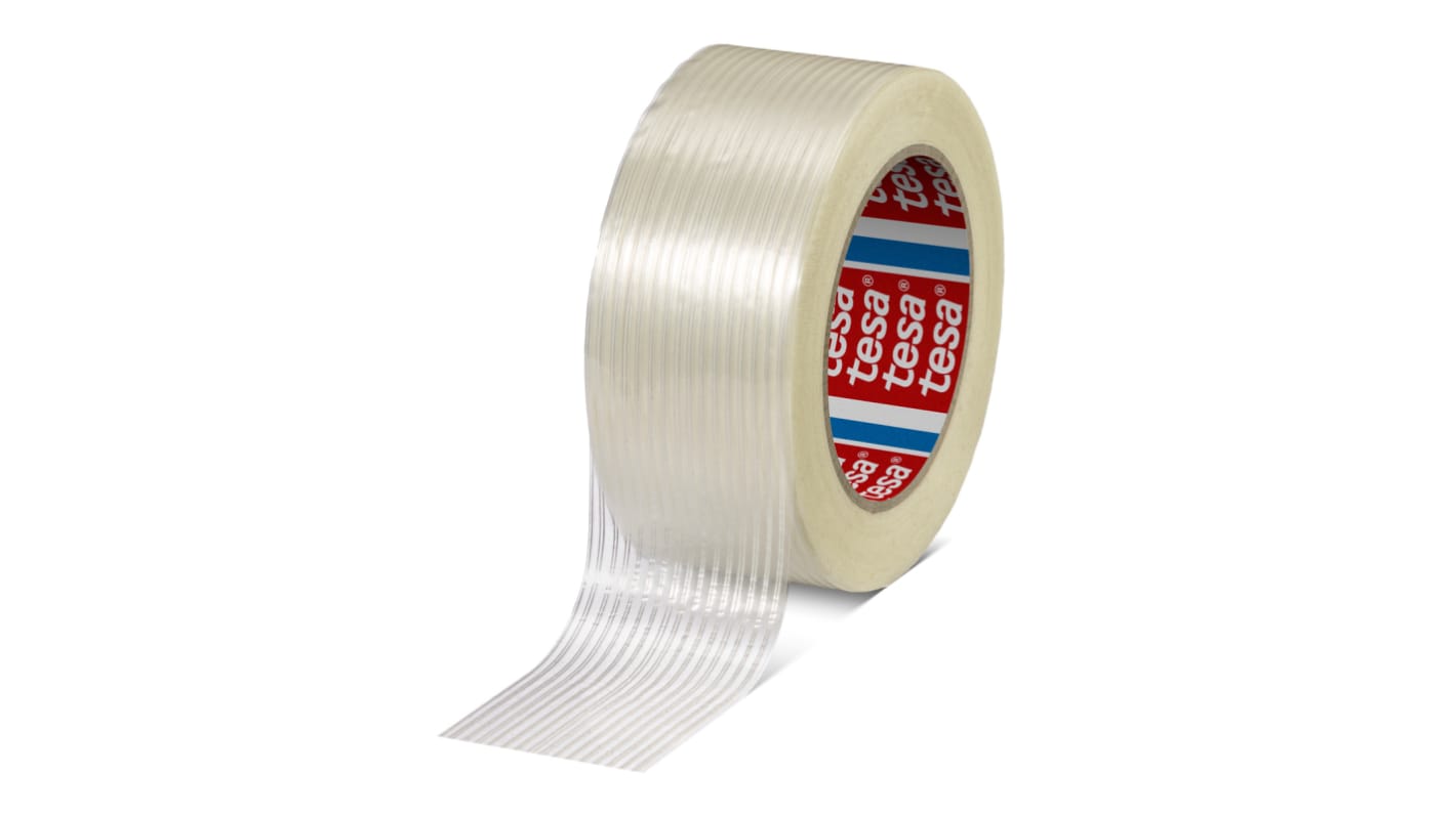 Tesa 53317 Transparent Strapping Tape, 50m x 24mm