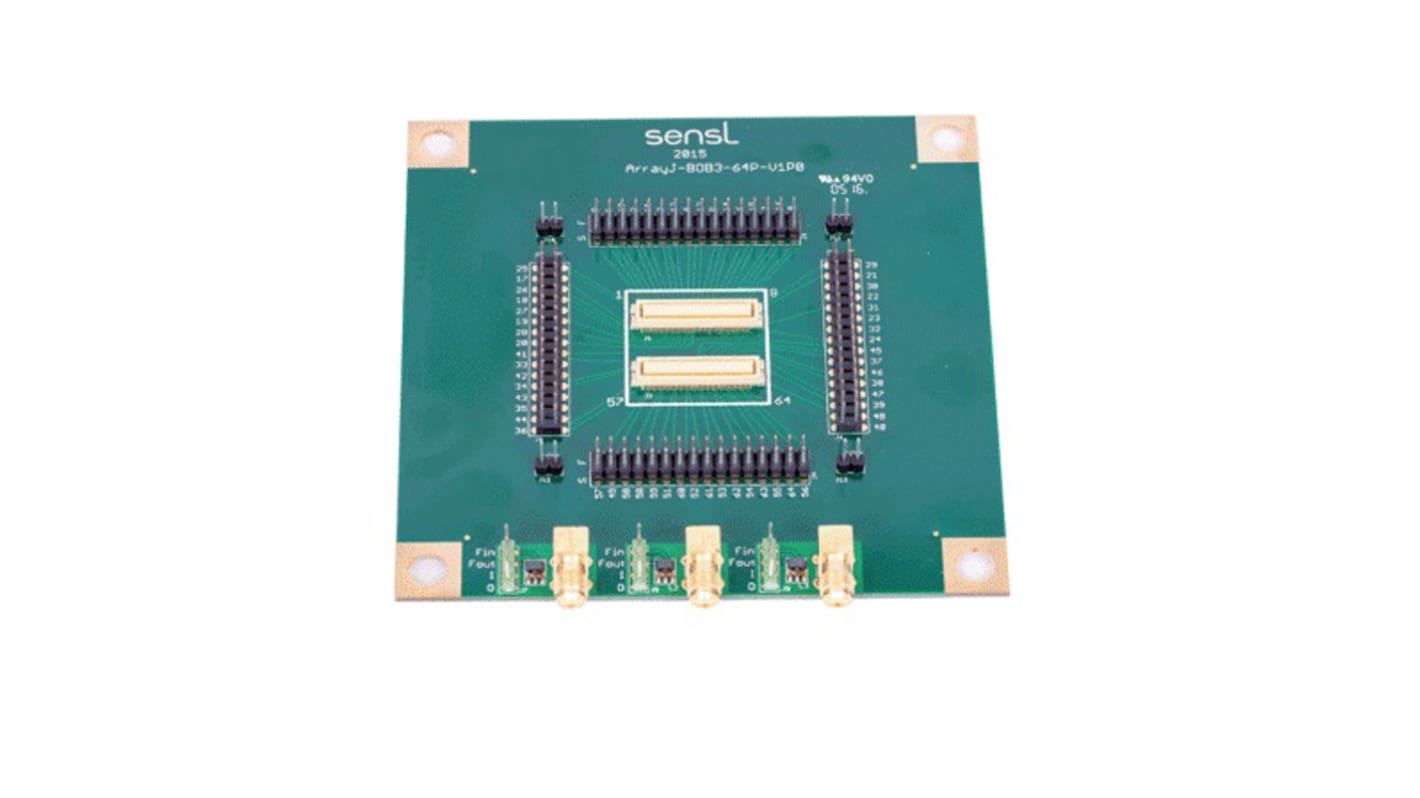 onsemi J-Array 3mm 8x8 BOB SensL ArrayJ Evaluation Board ARRAYJ-30020-64P-PCB, ARRAYJ-30035-64P-PCB,