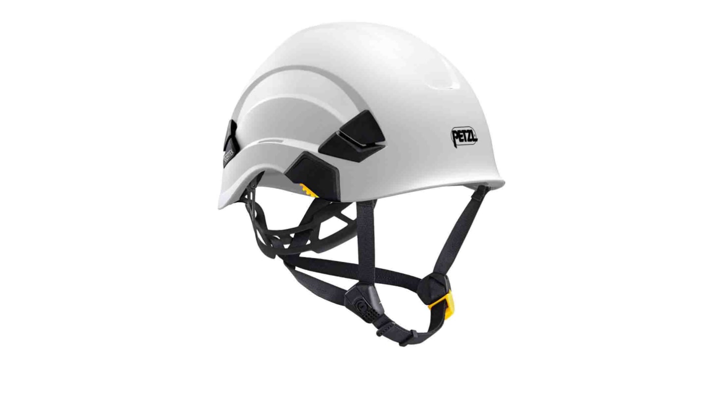 Casco de seguridad Petzl Vertex de color Blanco, ajustable, con barboquejo