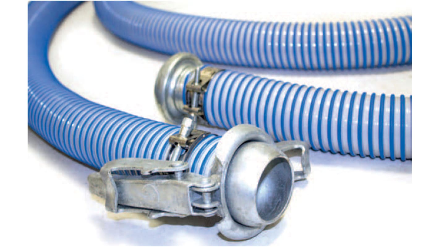 RS PRO Vacuum hose with couplings, 6m Long