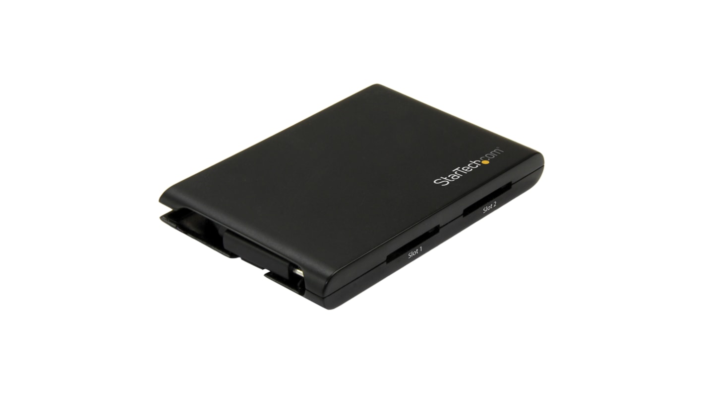 Lector de tarjetas Startech 2SD4FCRU3C, Externo, USB 3.0 3 para MMC, SD, SDHC, SDXC