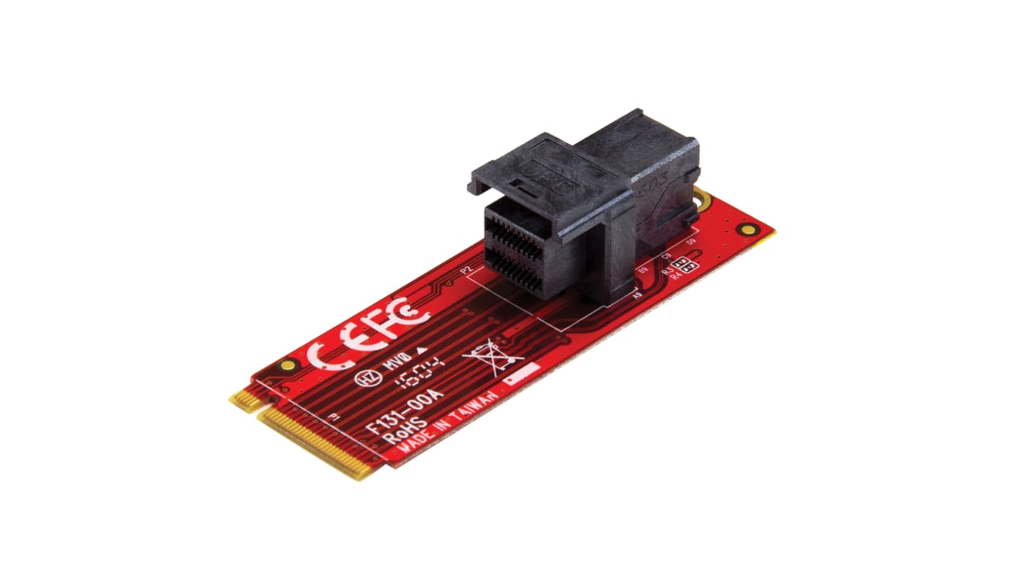 StarTech.com Vezérlőkártya M2E4SFF8643 U.2– M.2 adapter 1 U.2