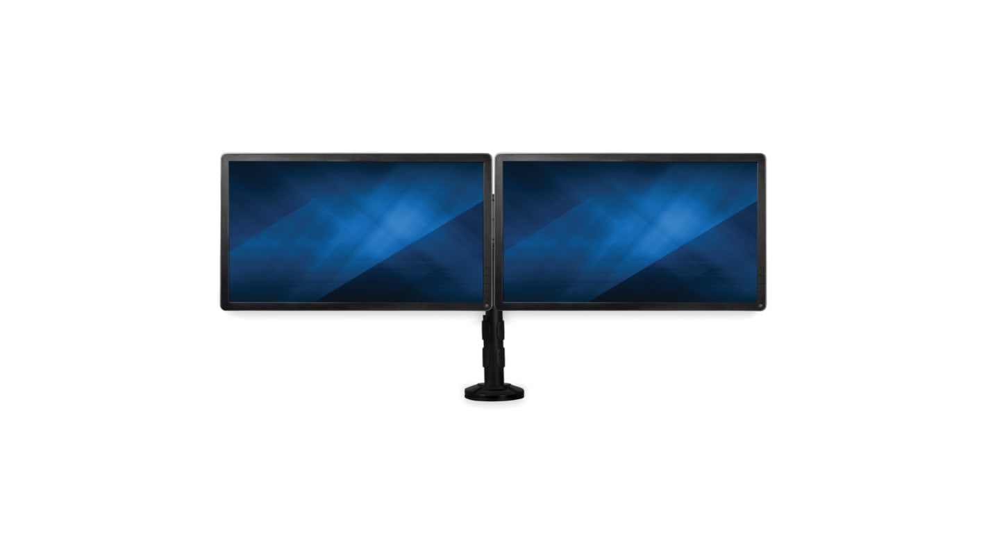 StarTech.com Monitorarm Schreibtisch, 75x75mm VESA, 27Zoll Max. Bildschirmgröße, 8kg Last max. mit Erweiterungsarm,