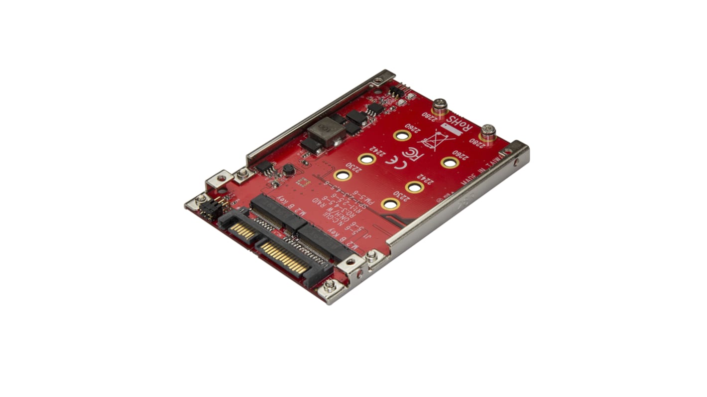 Dual-Slot M.2 Drive to SATA Adapter for