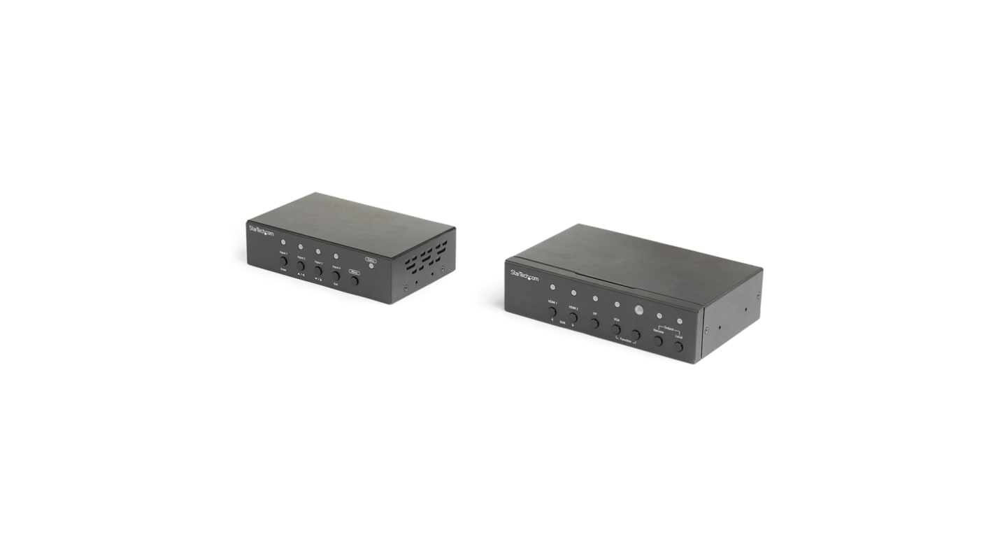 StarTech.com 2 portos DisplayPort, HDMI, VGA HDBaseT Videó jelbővítő, 70m