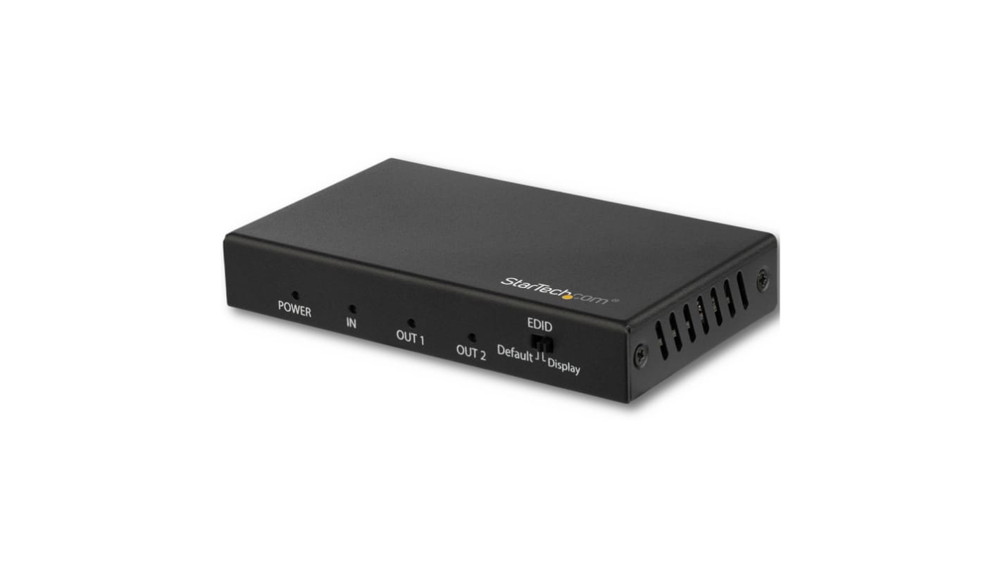 HDMI StarTech.com Video elosztó 2 portos, HDMI, 4096 x 2160 1 2