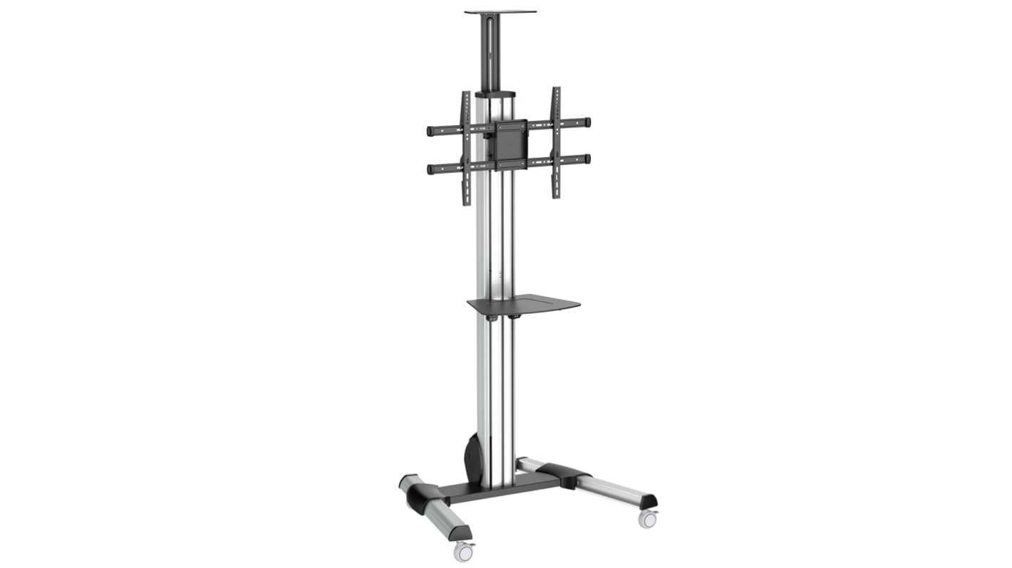 StarTech.com Floor Mounting Mobile TV Stand for 1 x Screen, 75in Screen Size