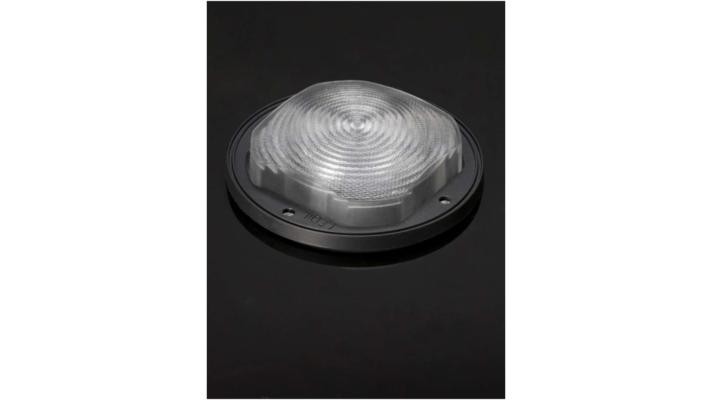 Kit de Óptica y Soporte para LED Ledil, diámetro 90mm, 90 Dia. x 22.75mm, 25 ° Redondo, Serie Stella