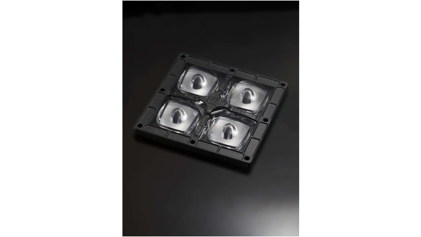 Ledil FP15812_STRADA-2X2MXS-VSM, STRADA Series 4-Way LED Lens, Square Beam