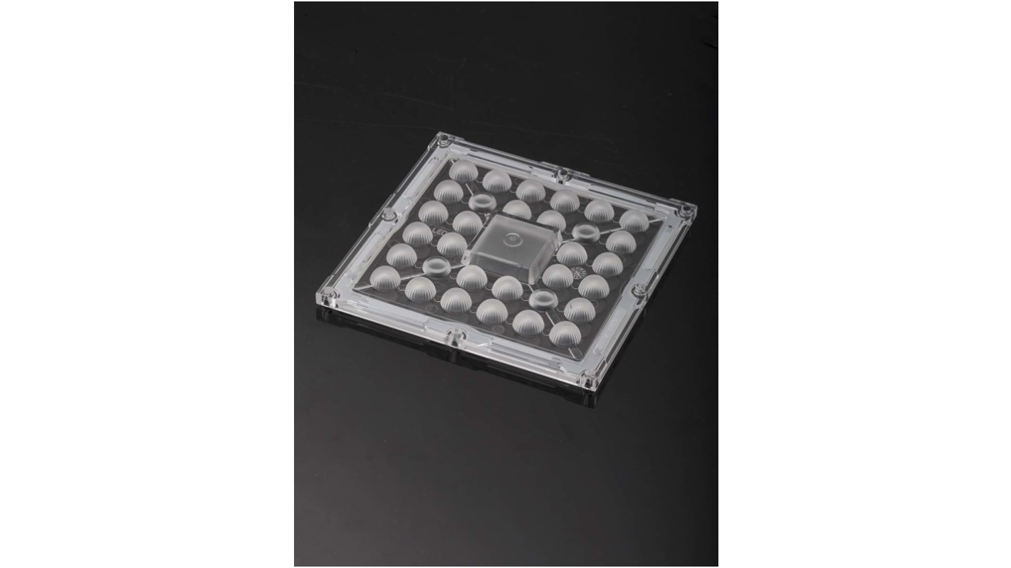 Ledil CS16324_STRADELLA-IP-28-HB-W, STRADELLA Series LED Lens, 90 ° Wide Beam