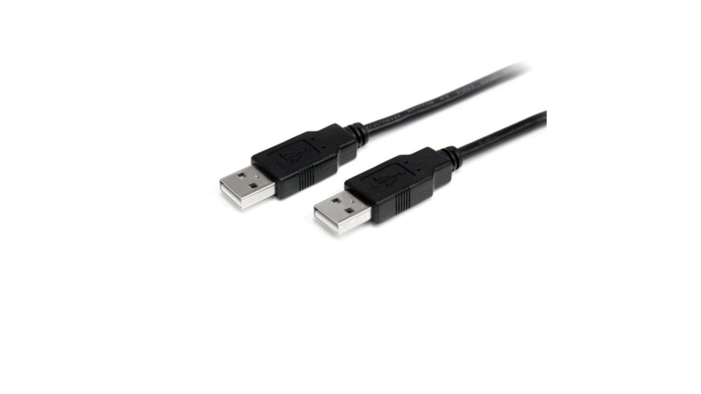 StarTech.com USB 2.0 Cable, Male USB A to Male USB A USB-A Cable, 1m