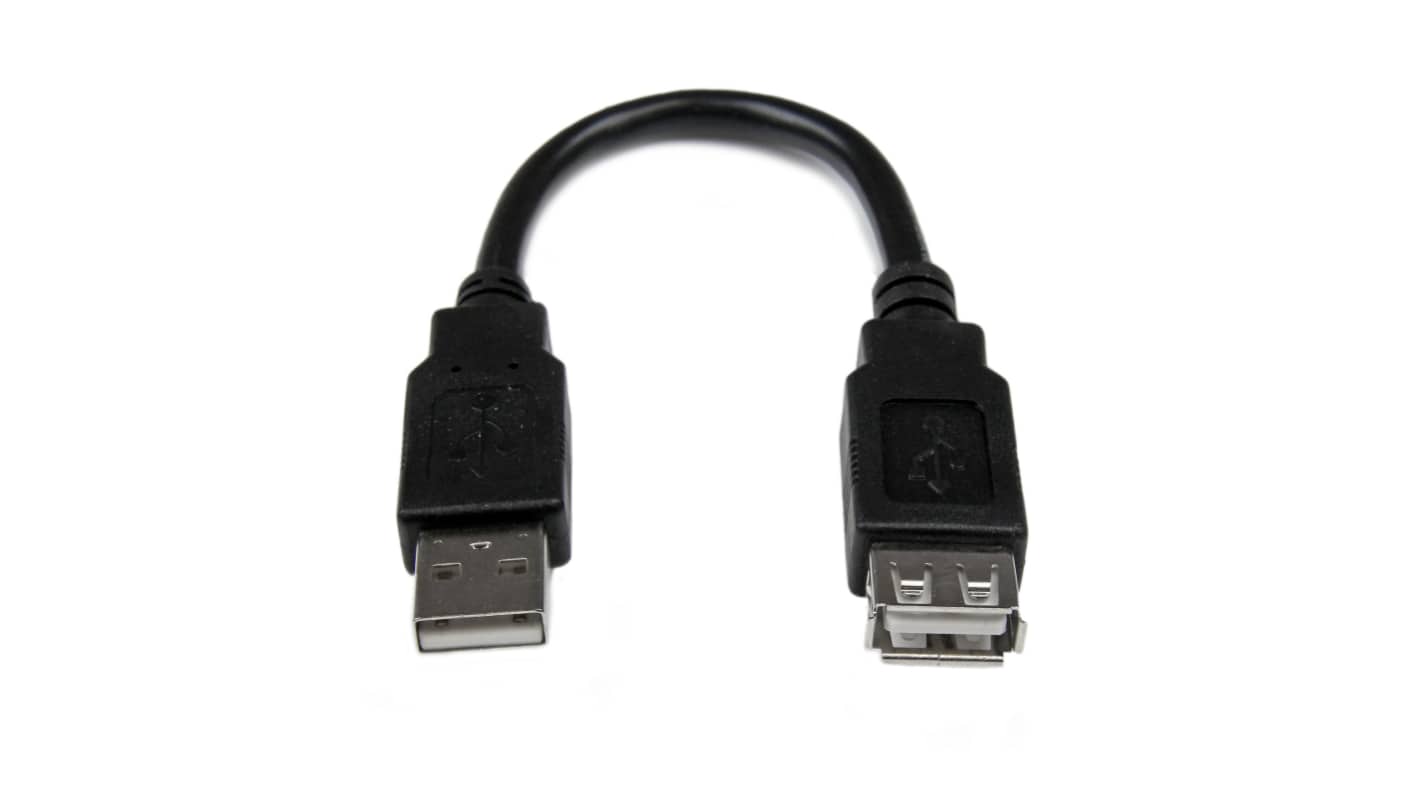 USBEXTAA6IN USB 2.0 Cable, Male USB A to Female USB A