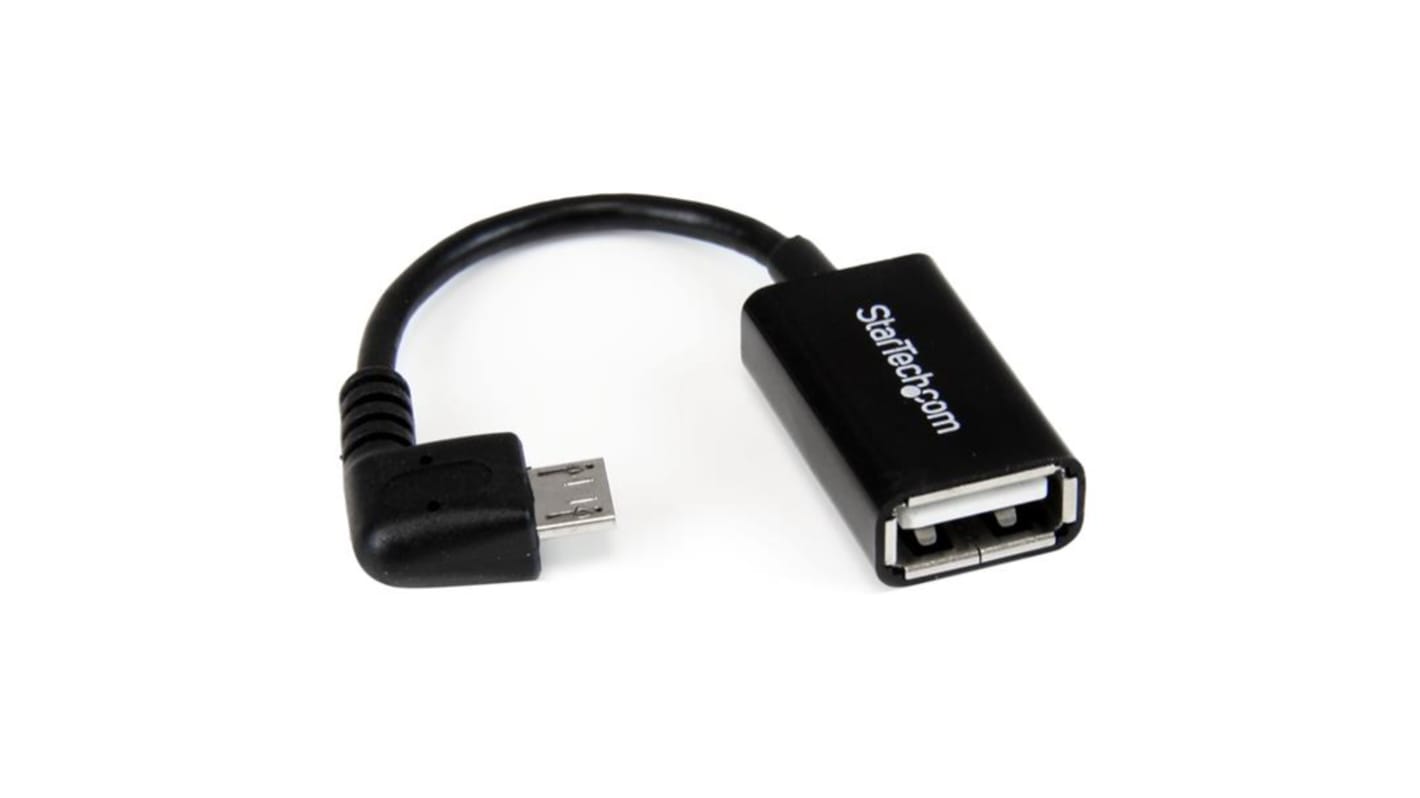 Câble USB Startech Micro-USB B vers USB A, 15cm, Noir