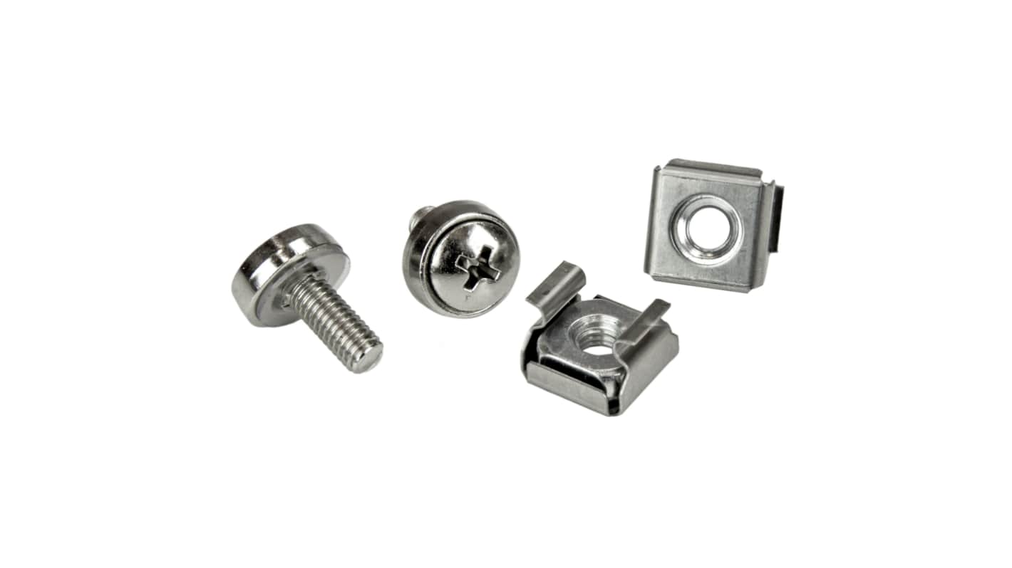 CABSCRWM520 | StarTech.com Rack Screws and Cage Nuts for Use with ...