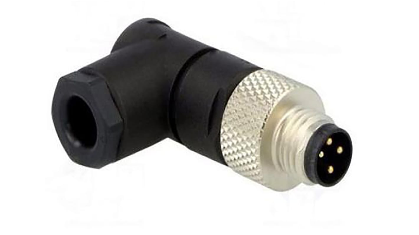 RS PRO Circular Connector, 4 Contacts, Cable Mount, M8 Connector, Plug, Male, IP67