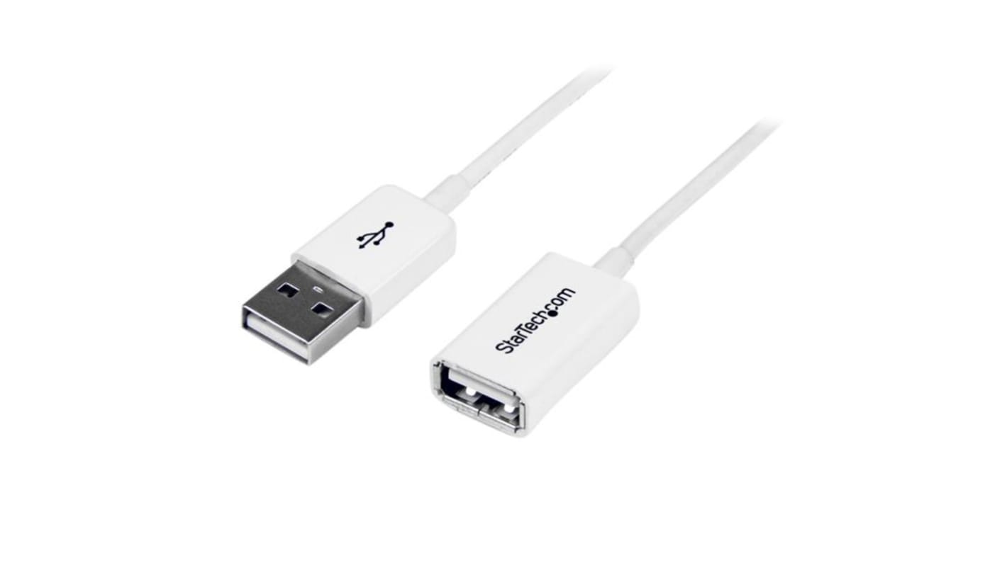 USBEXTPAA1MW USB 2.0 Cable, Male USB A to Female USB A