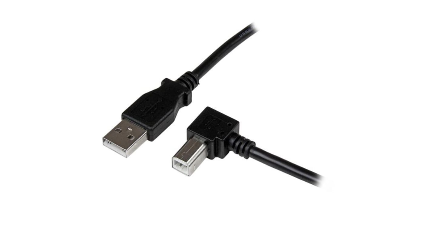 Cable USB 2.0 StarTech.com, con A. USB A Macho, con B. USB B Macho, long. 3m, color Negro