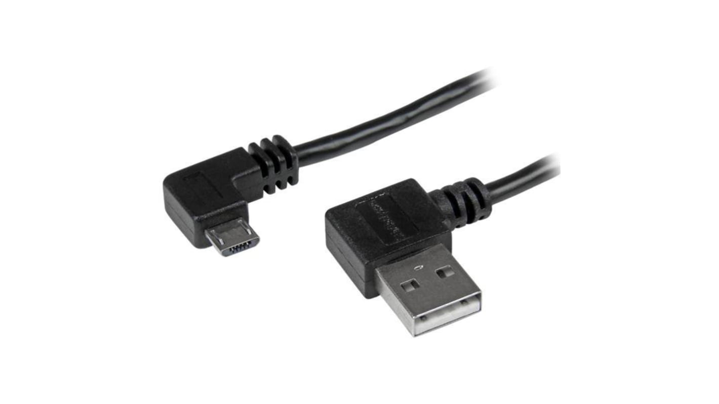 StarTech.com USBケーブル, USB A → Micro USB B, USB2AUB2RA2M