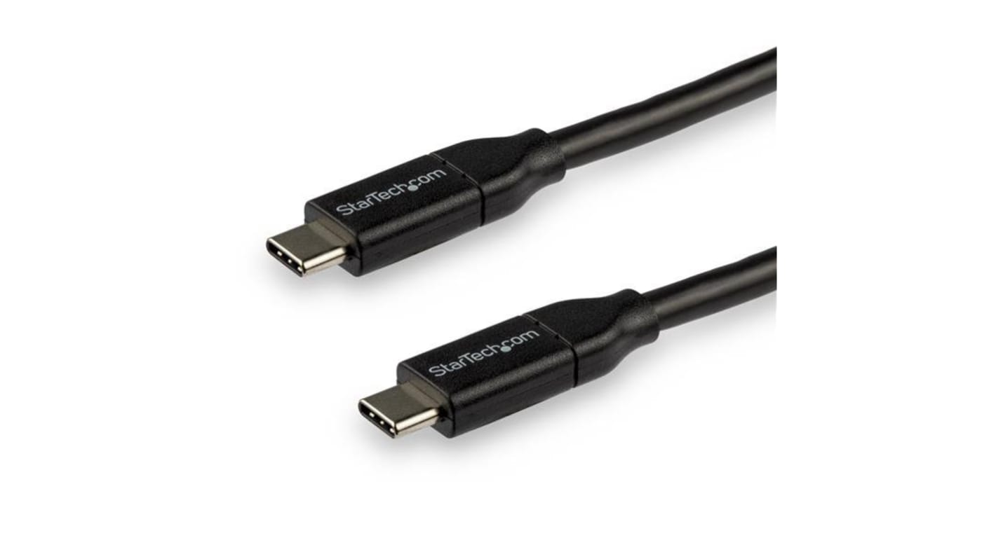 Câble USB Startech USB C vers USB C, 3m, Noir