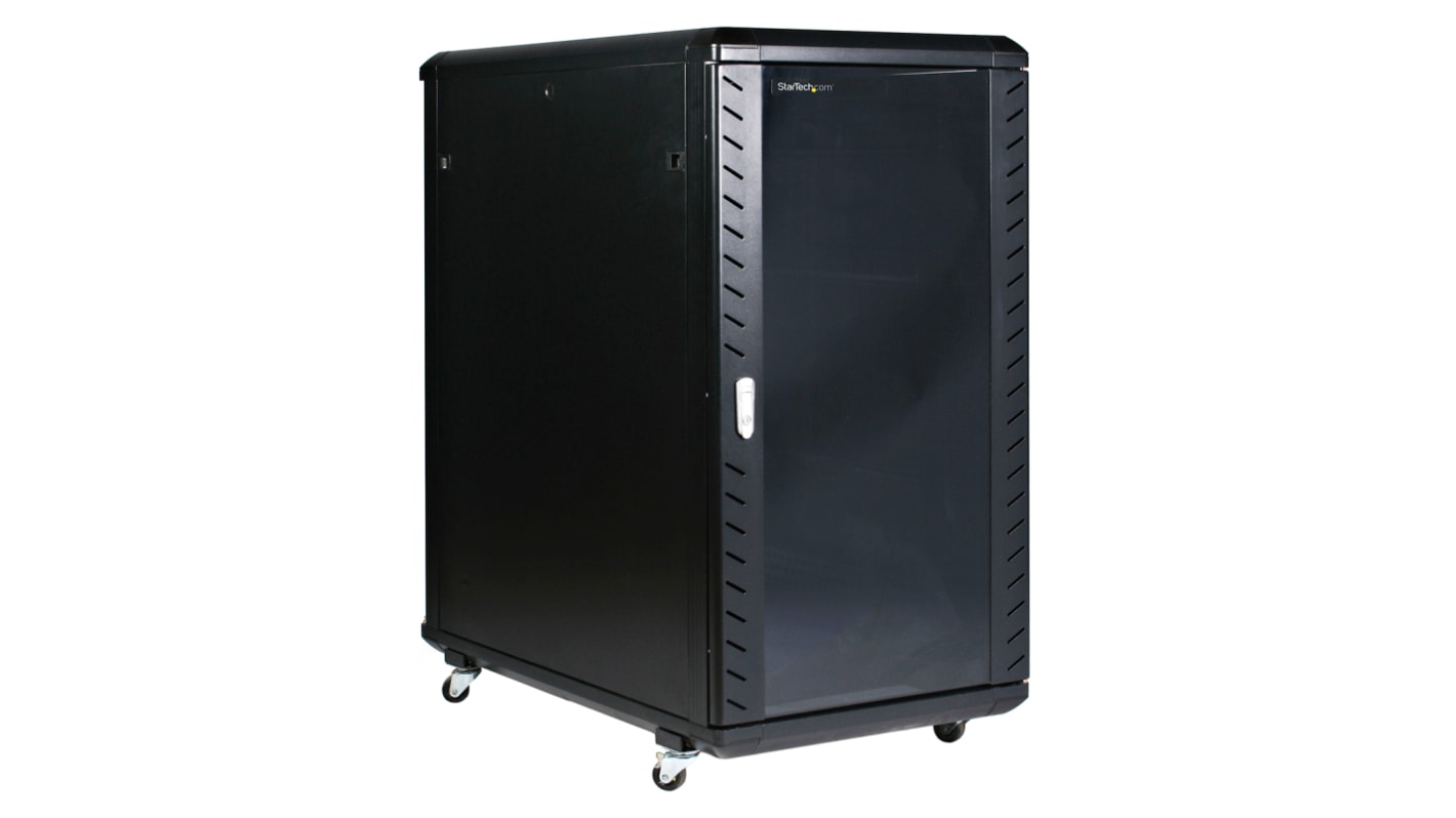 Serverový rack 22U, Ocel s 4 sloupky rámem