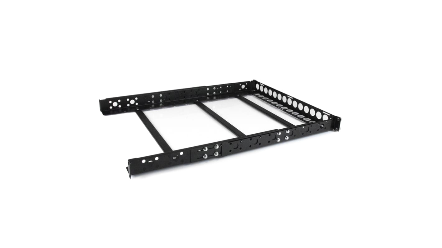 Accesorios de montaje para rack StarTech.com serie UNIRAILS1U de Acero, para usar con Servidores HP o Apple, IBM, OEM,