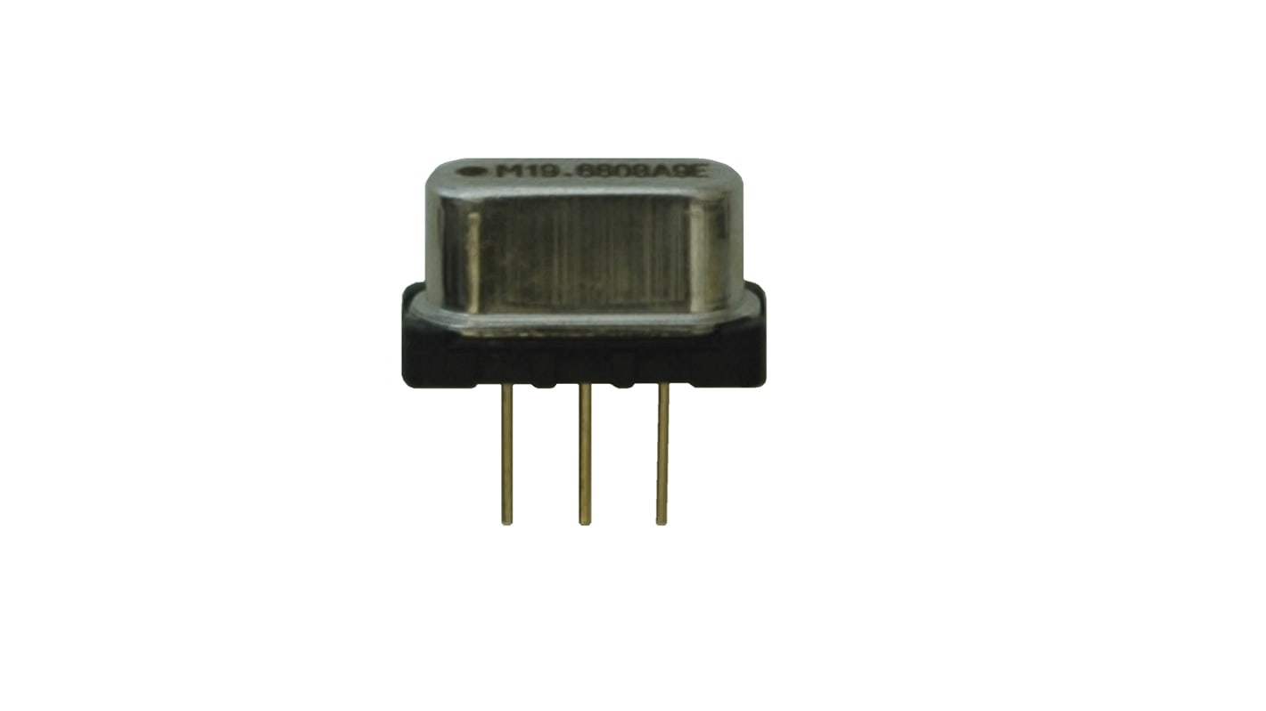 MITADENPA, 1MHz Crystal Oscillator, ±25ppm CMOS, TTL MXO-49A-I 1.0000MHz