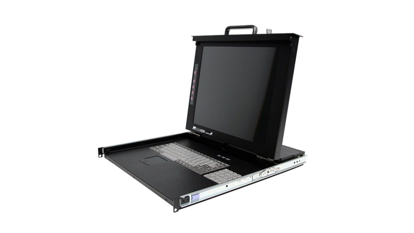 Startech Konsole 8-Port 1 Videoausgänge VGA 1 Displays PS/2, USB 47 x 44 x 4.4cm