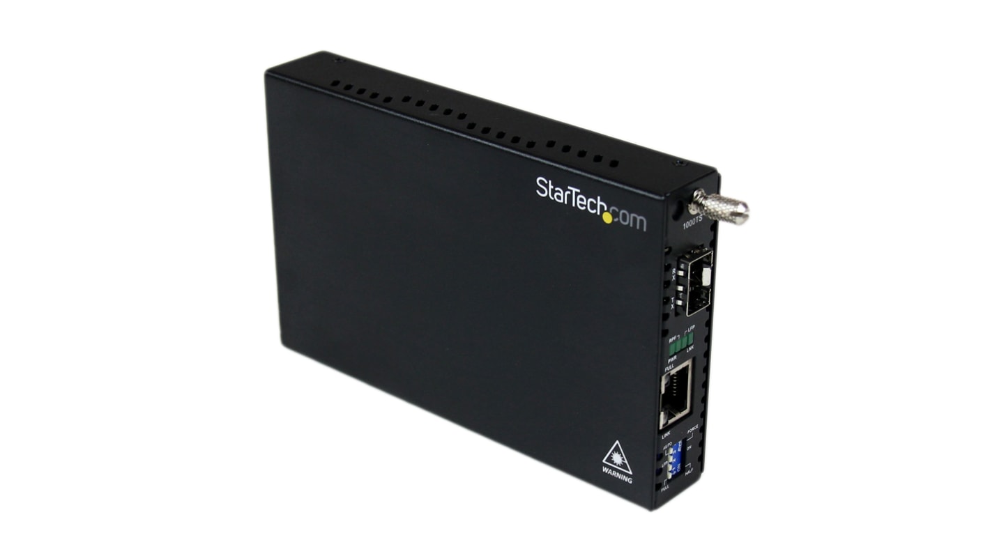 StarTech.com RJ45, SFP Media Converter, Multi Mode, Half/Full Duplex