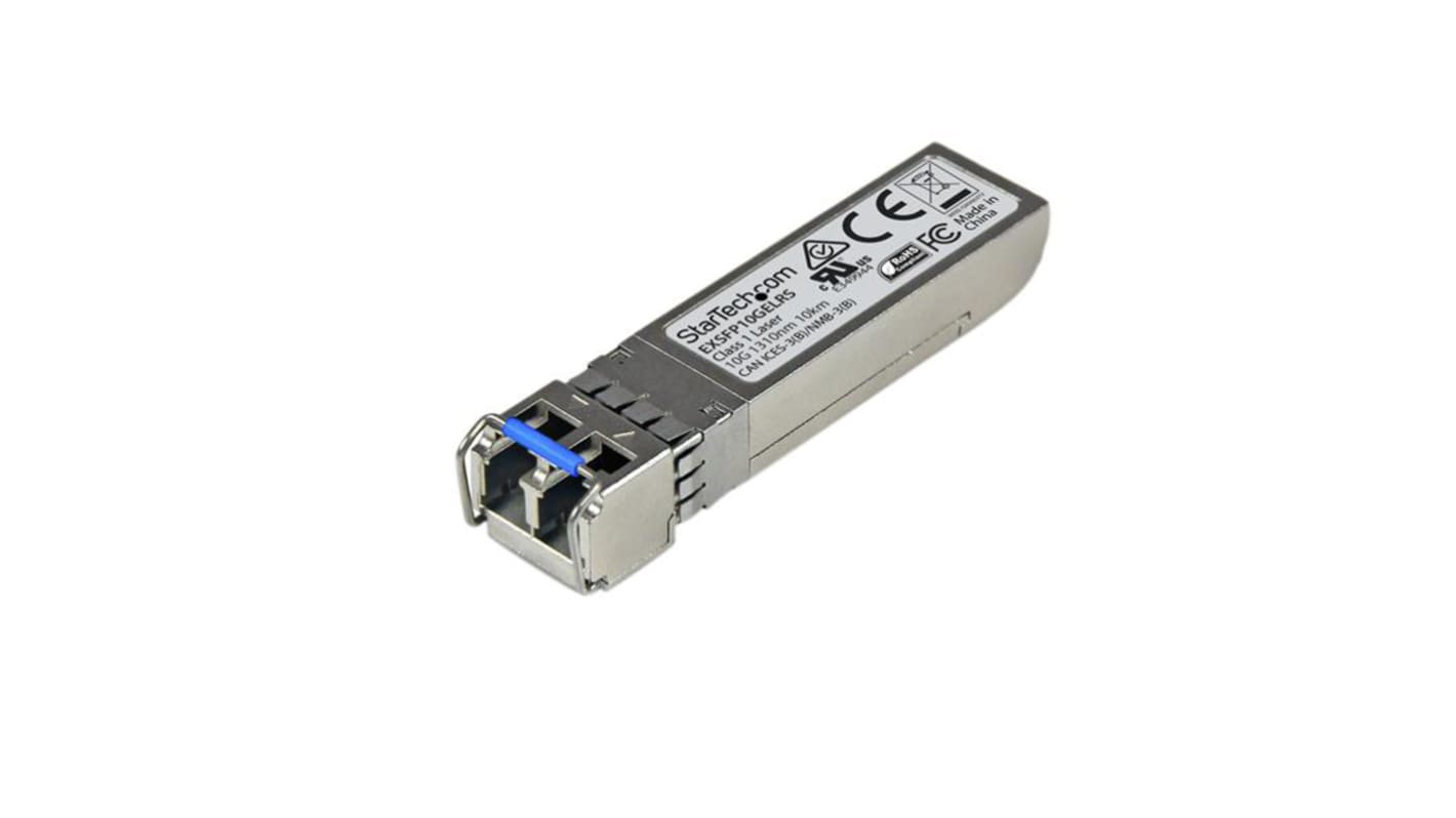 StarTech.com Juniper Compatible LC Single Mode Transceiver Module, Full Duplex, 10000Mbit/s