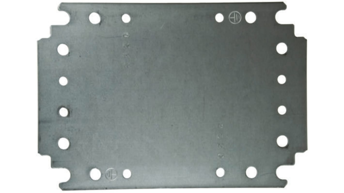 Schneider Electric Spacial Series Galvanised Steel Mounting Plate, 3mm H, 950mm W, 550mm L for Use with Spacial CRN,