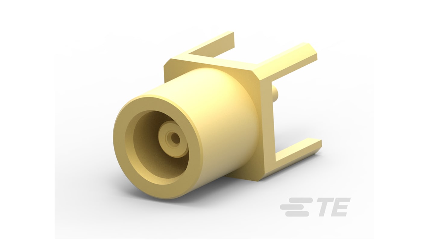 TE Connectivity, jack Through Hole MCX Connector, 50Ω, Solder Termination, Straight Body