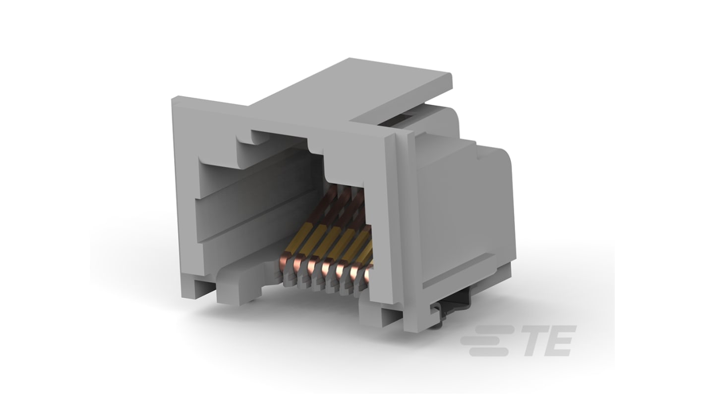 TE Connectivity 5406721 Series Female RJ45 Connector, Surface Mount, Cat5