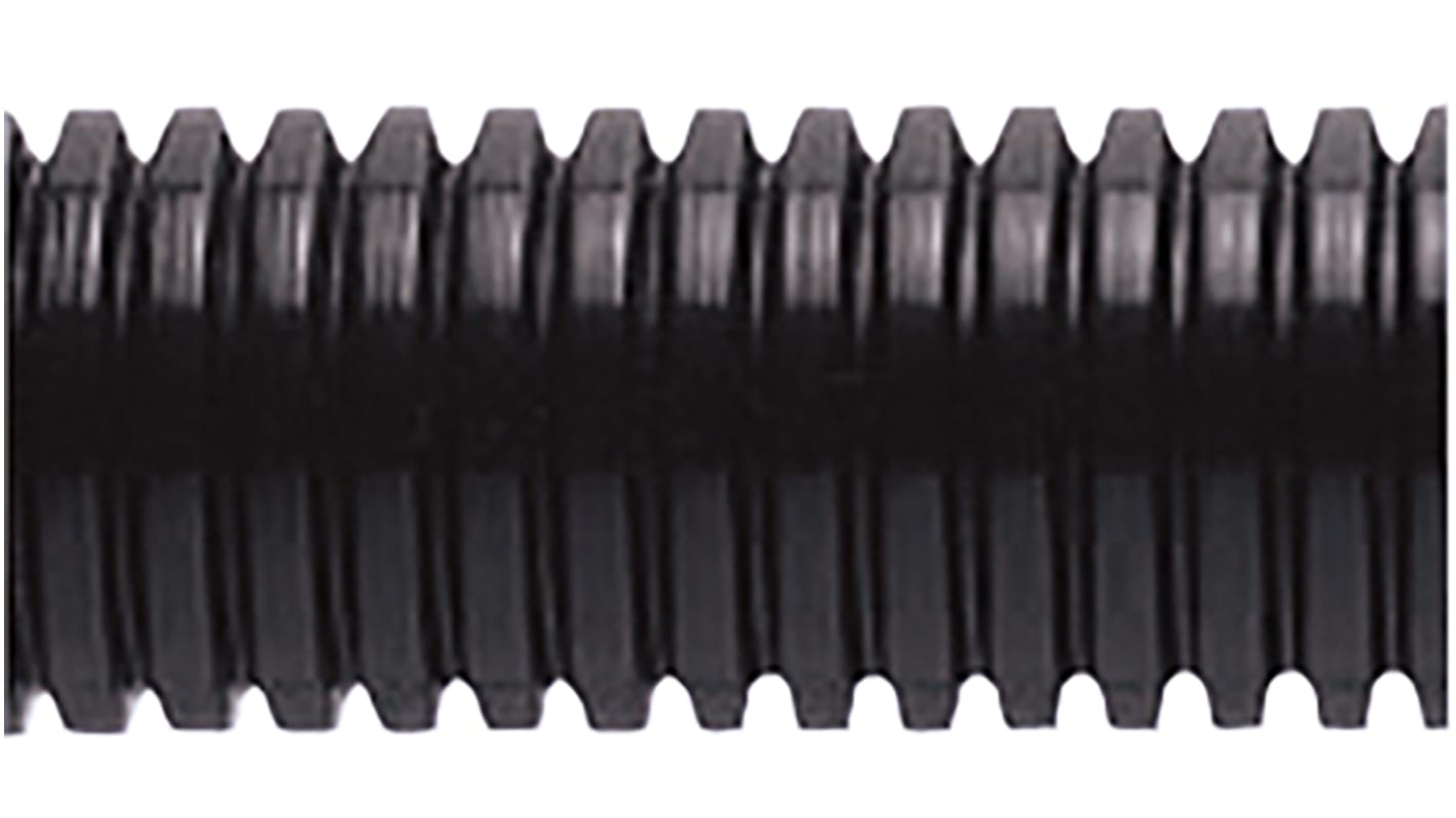 Conducto flexible Adaptaflex PAFS de Plástico Negro, long. 10m, Ø 32mm, IP40, IP65, IP66, IP67, IP68, IP69K