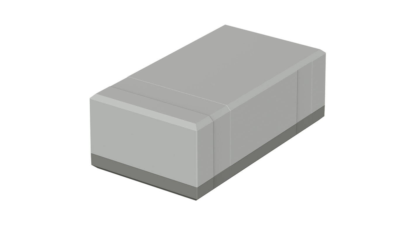 Bopla Elegant Series Grey Polystyrene Enclosure, IP40, Grey Lid, 200 x 112 x 70mm