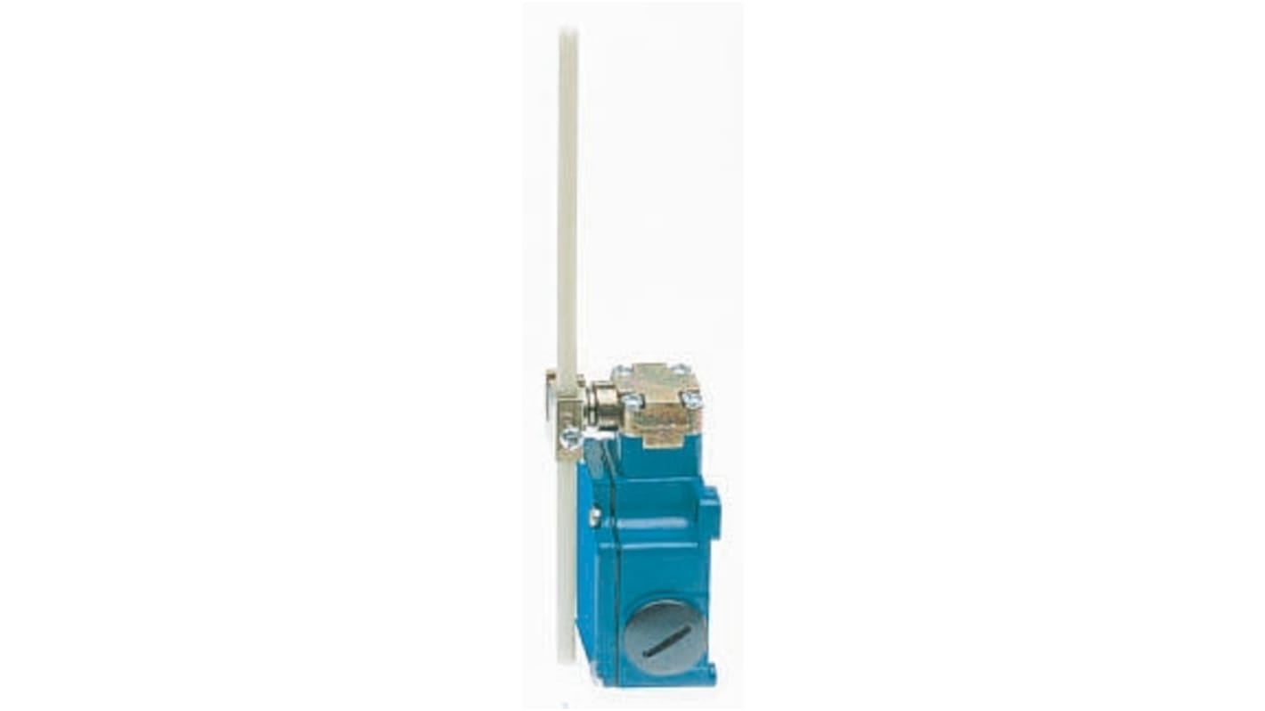 Honeywell GLE Series Rod Limit Switch, NO/NC, IP67, SPDT, Die Cast Zinc Housing, 300V ac Max, 6A Max