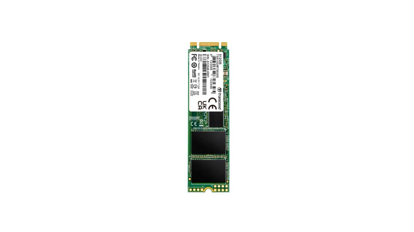 Transcend MTS830S M.2 512 GB Internal SSD Hard Drive