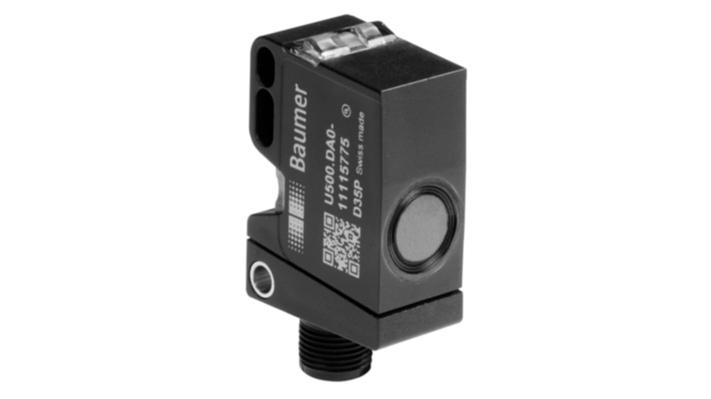 Sensor de proximidad Baumer, alcance 70 → 1000 mm, interfaz IO-Link, 12 → 30 V dc, IP67