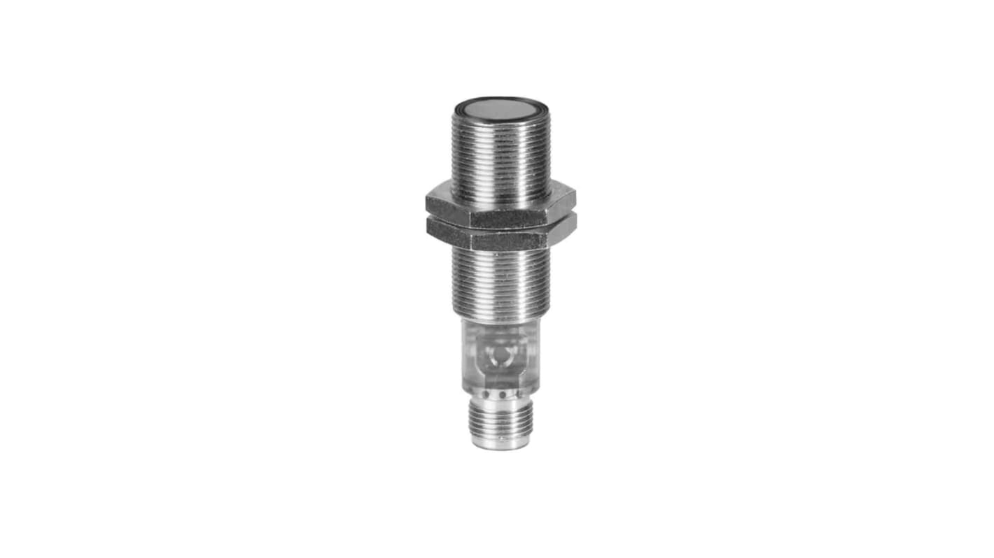 Baumer Ultrasonic Barrel-Style Proximity Sensor, M18 x 1, 70 → 1000 mm Detection, Analogue, Push-Pull Output, 12