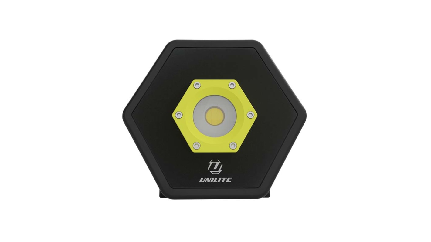 Luce da lavoro Unilite, lampada LED, 3,7 V, IP65, custodia in Alluminio