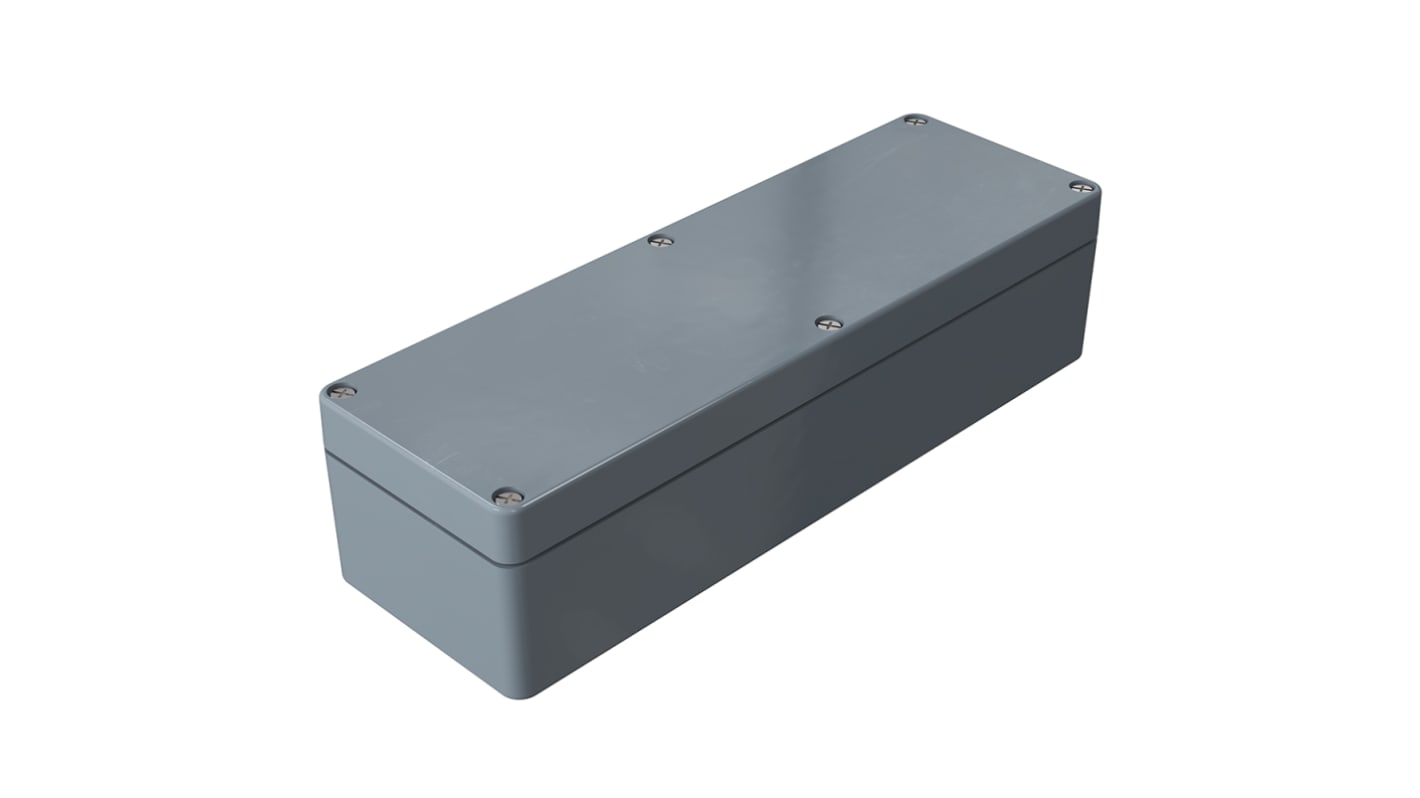 Caja Rose de Poliéster reforzado con fibra de vidrio Gris, 230 x 75 x 56.5mm, IP66, , Lloyds Register, Registro